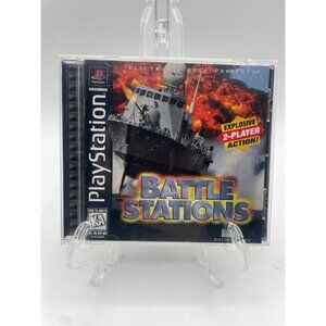 Battle Stations PlayStation 1 PS1 1997 **Case and Manual Only